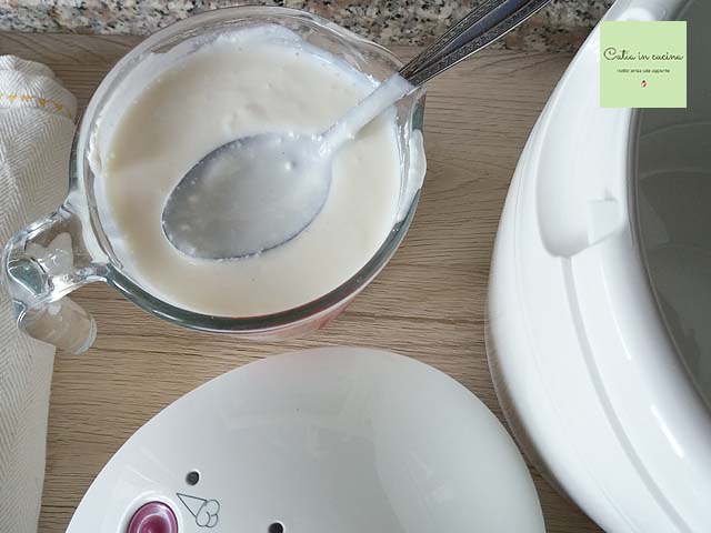 Ricotta-Eis Schritt 1