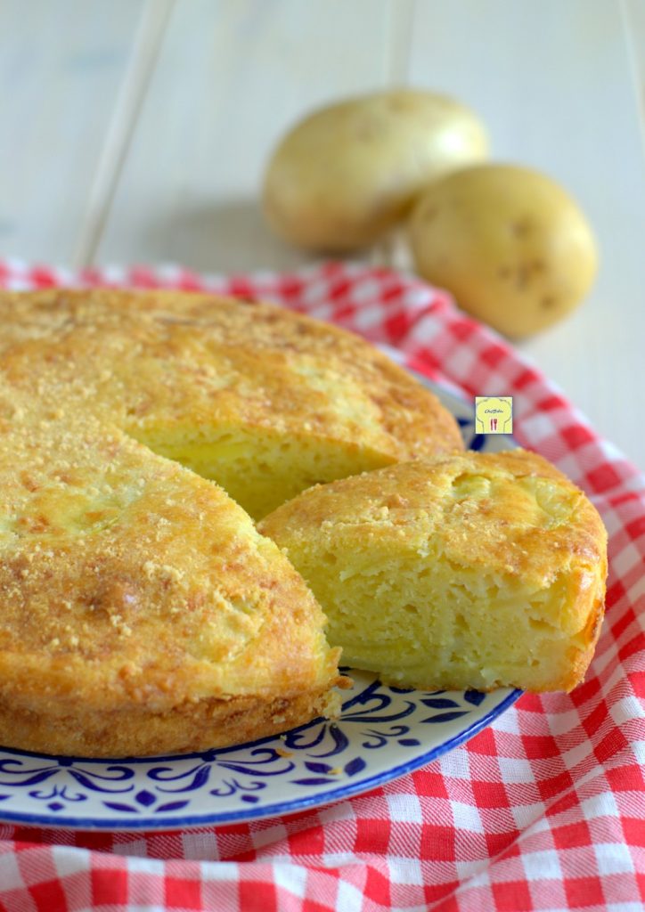 rustikaler Kartoffel-Scamorza-Kuchen gp