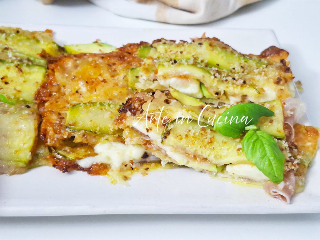 Knusprige Zucchini-Sandwiches, gefüllt