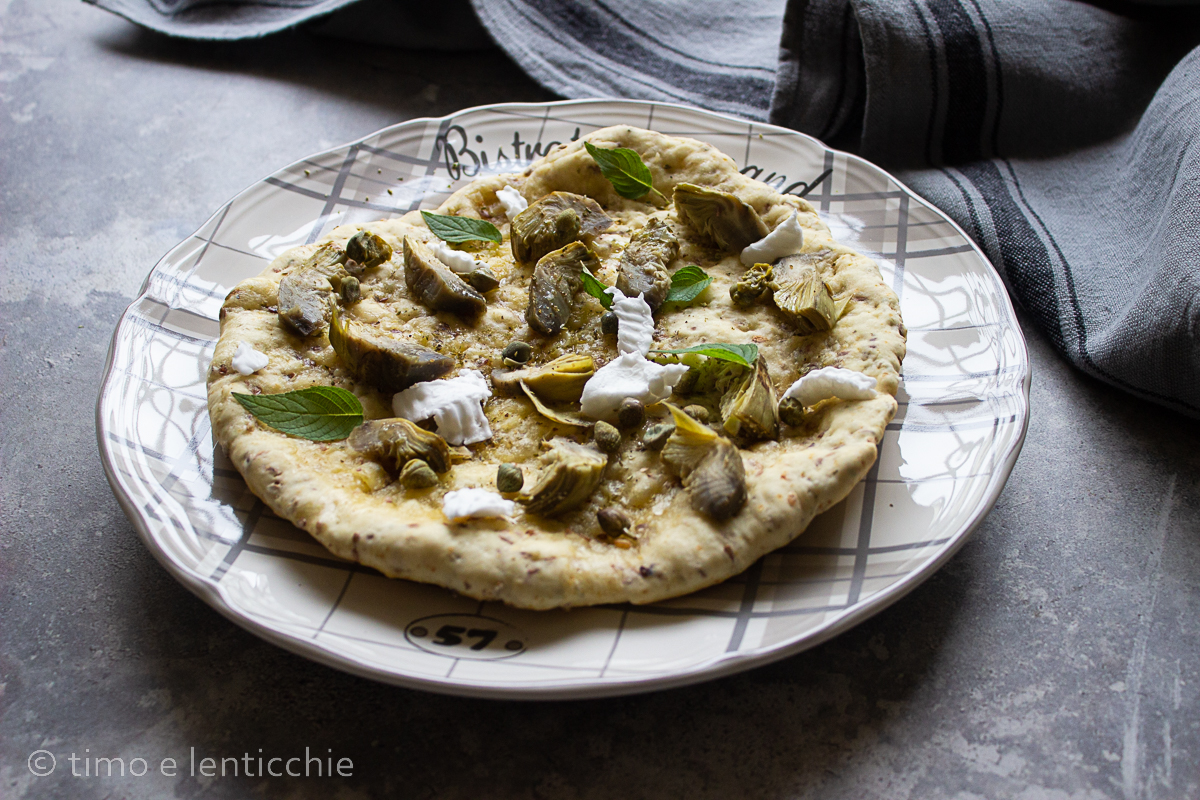 Superschnelle Pfannenpizza