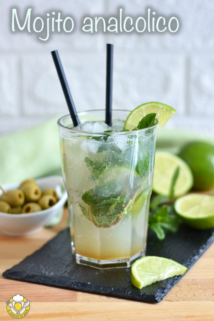 alkoholfreier mojito servieren