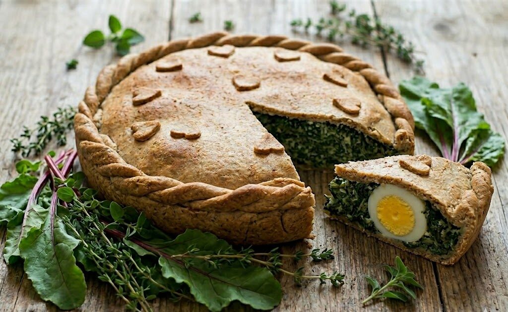 Vollkorn-Pasqualina-Torte