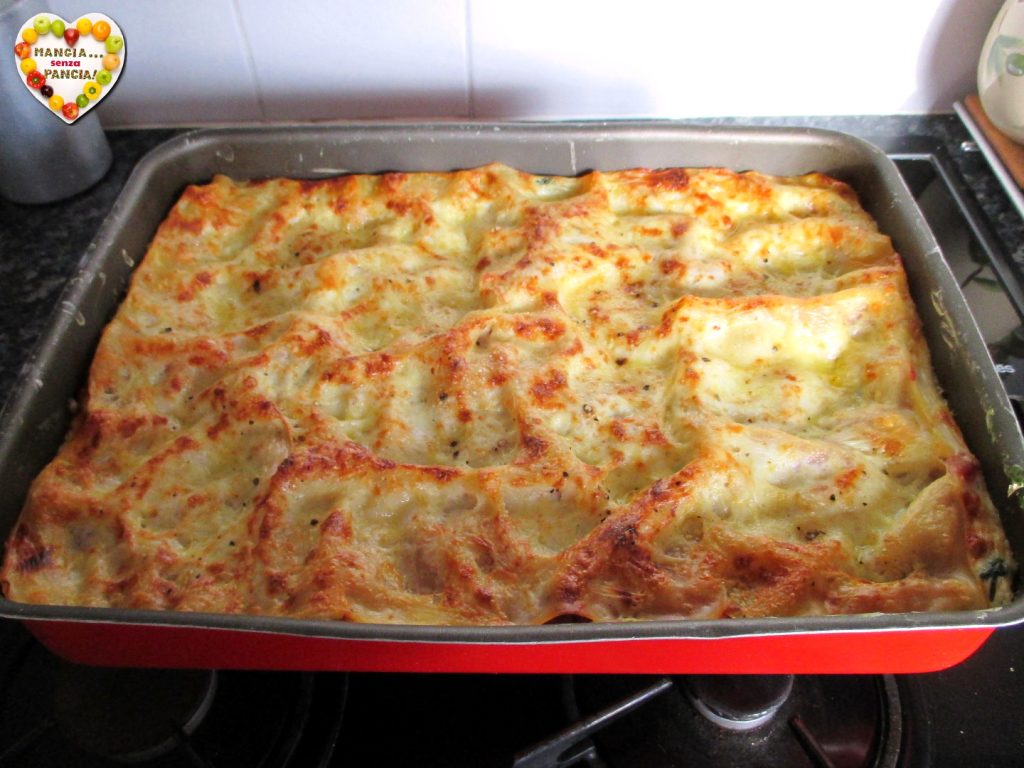 Lasagne mit Ricotta und Spinat, Mangia senza Pancia