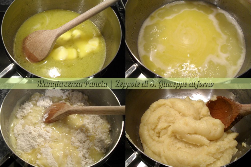 Im Ofen gebackene Zeppole di San Giuseppe, neapolitanisches Rezept, Mangia senza Pancia