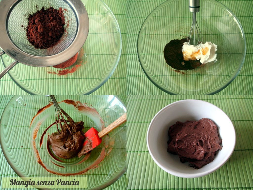 Leichte Kakao-Ricotta-Creme ohne Kochen, Mangia senza Pancia