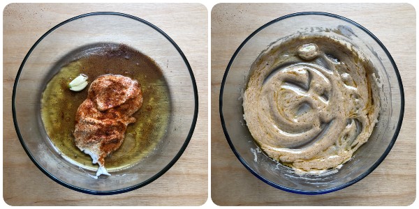 würziges Hähnchen - Marinade