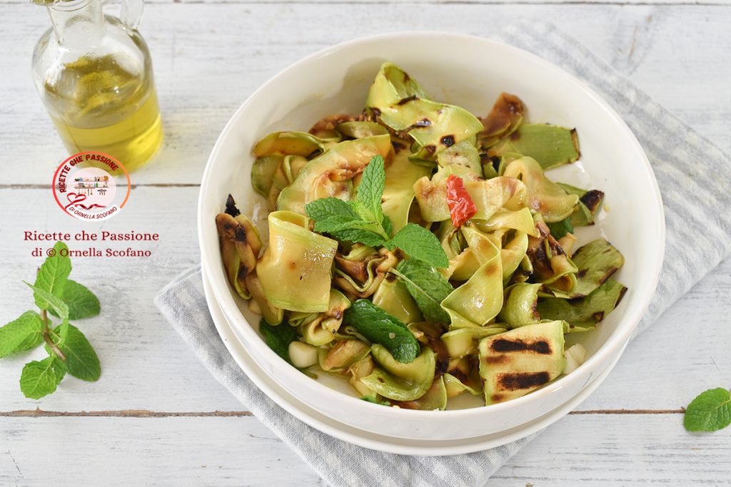 Rezept gegrillte Zucchini