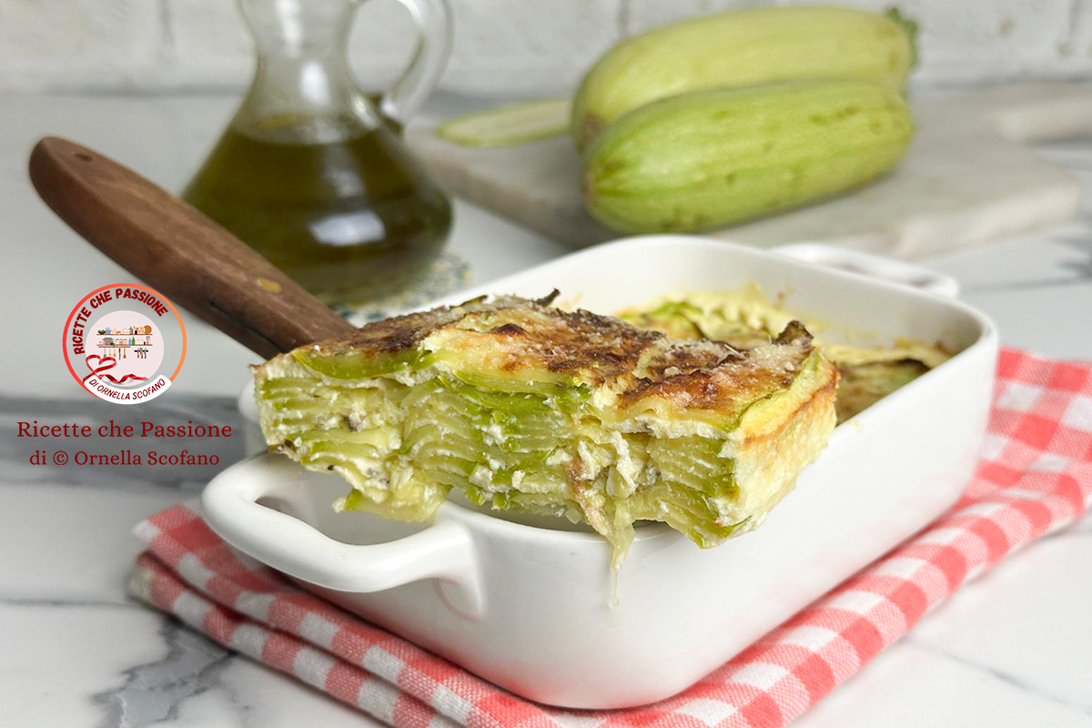 Leichtes Zucchini-Millefeuille