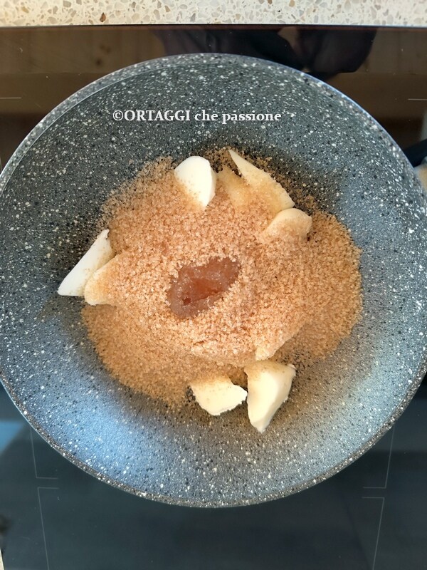 ingrédients pour caramel