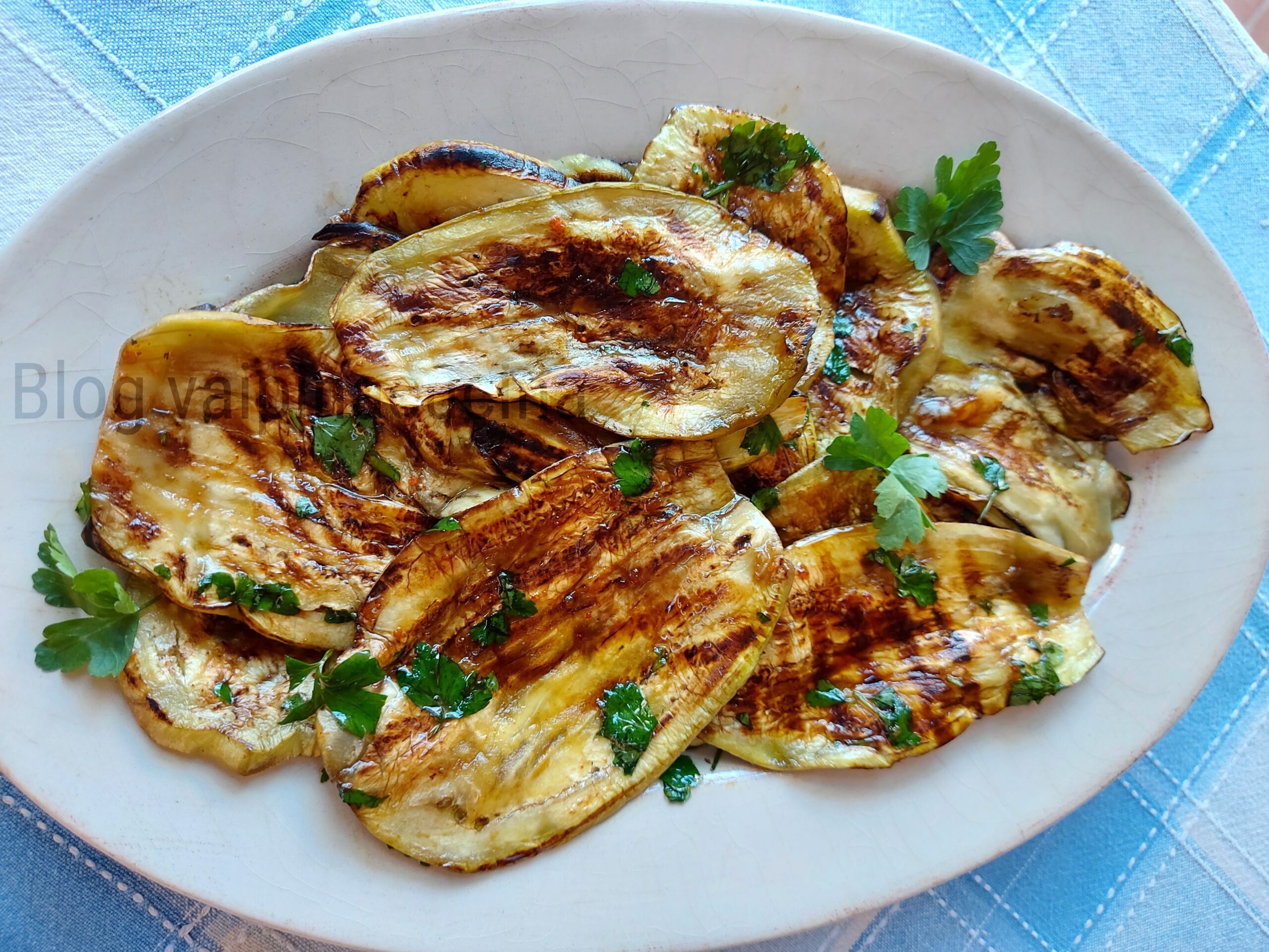 Aubergines grillées