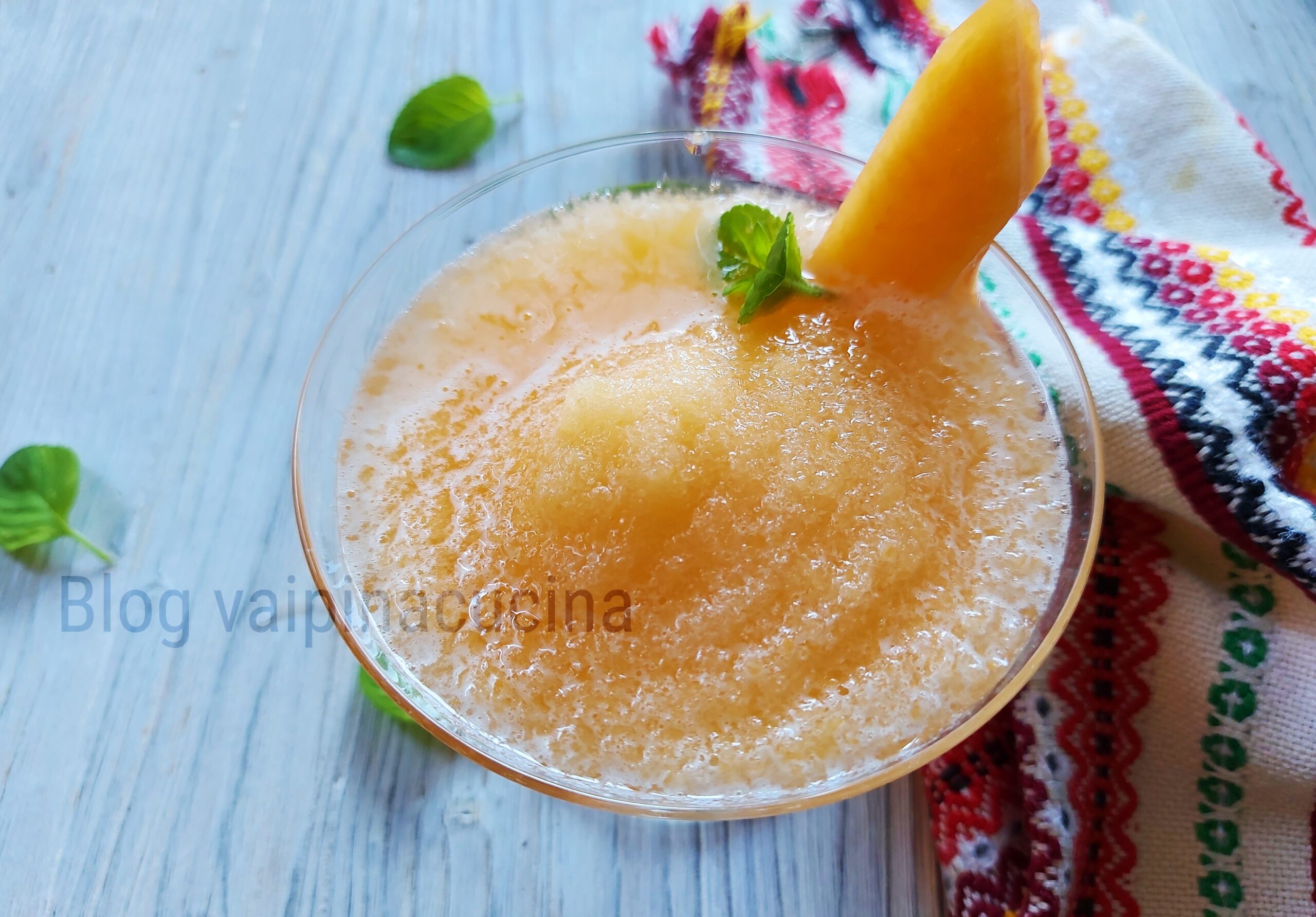 Granité citron et melon