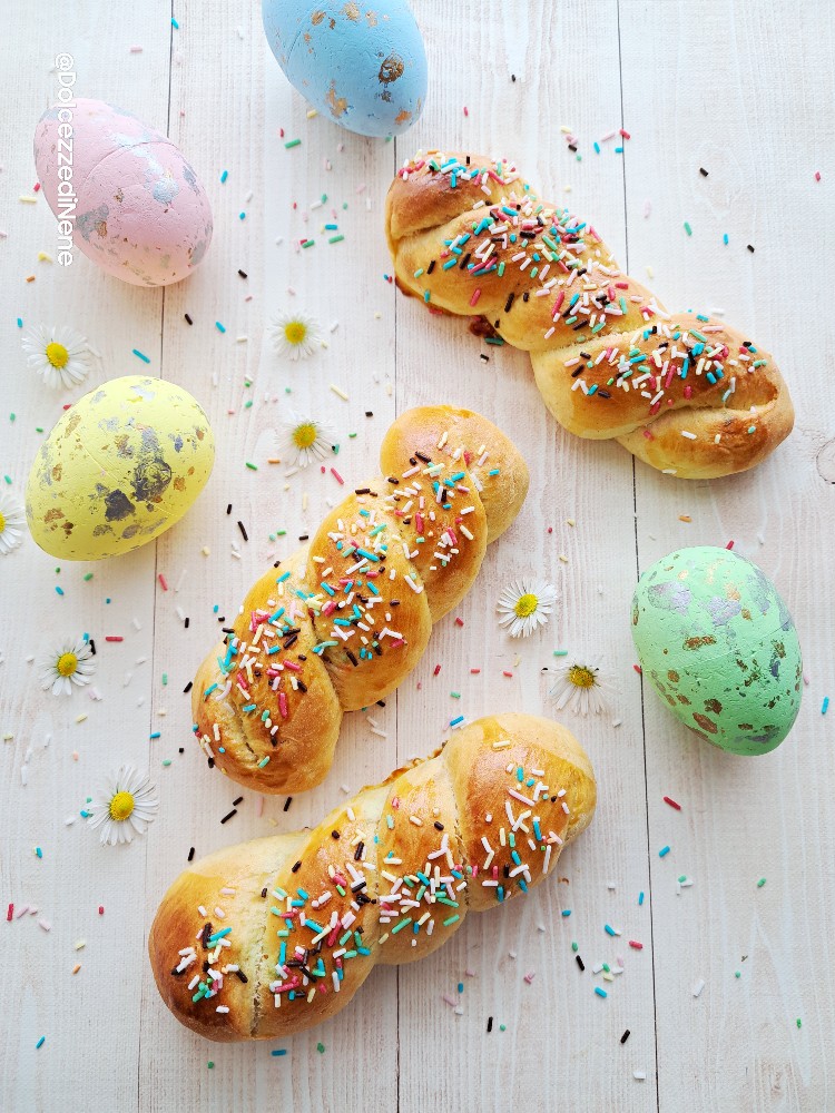 Brioche tresses de Pâques