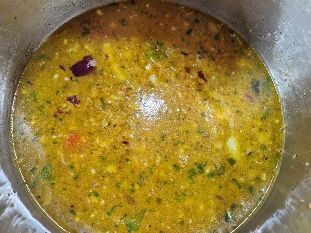 Comment faire la soupe de haricots frais,