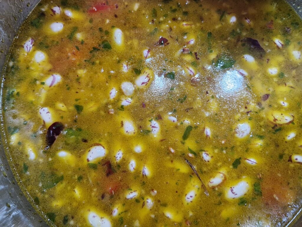 Comment faire la soupe de haricots frais,