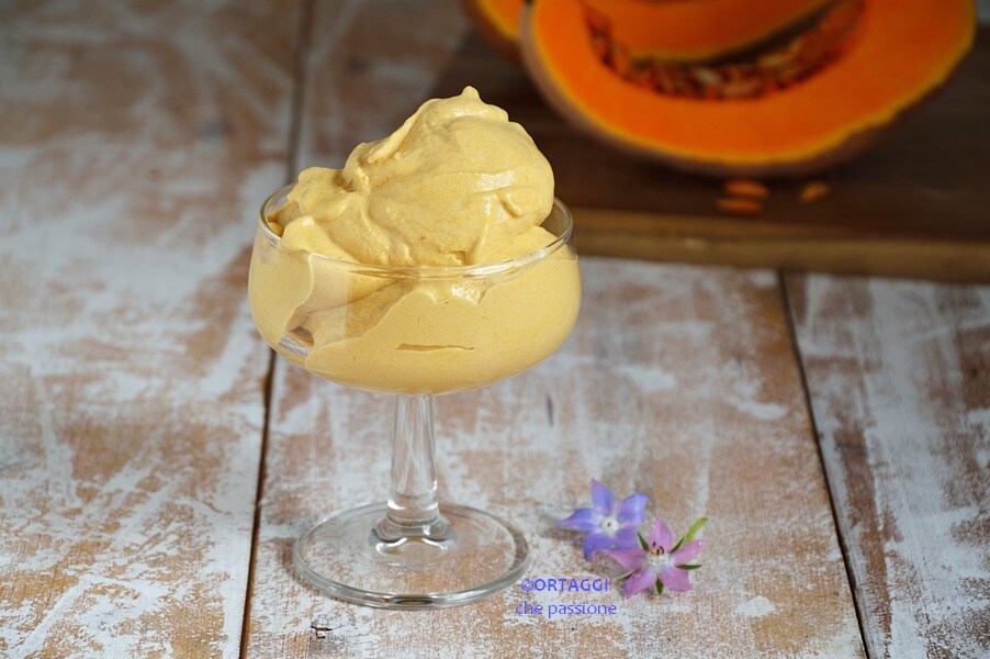 Glace à la courge crémeuse ORTAGGI che passione - Sara Grissino