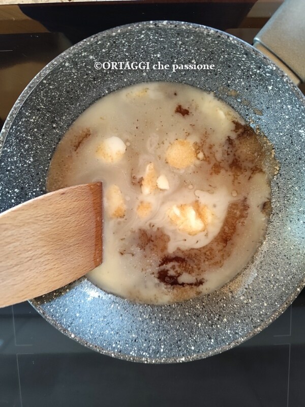 faire fondre doucement le caramel