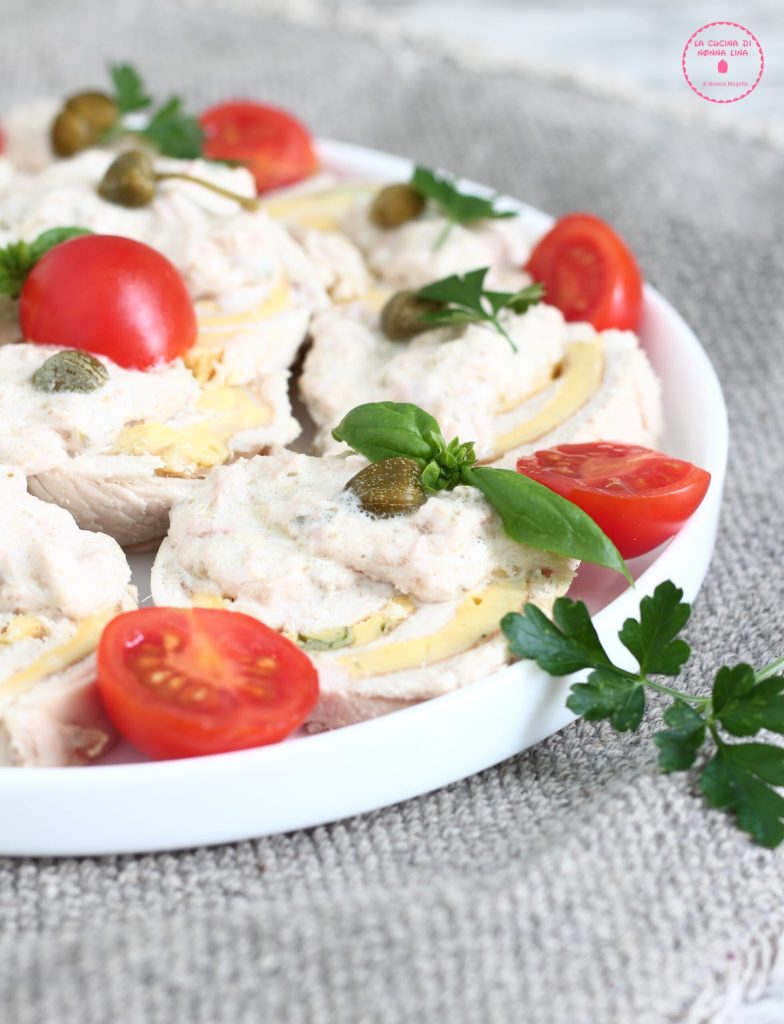 Poulet tonné sans mayonnaise