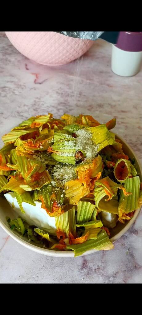 Préparons la garniture