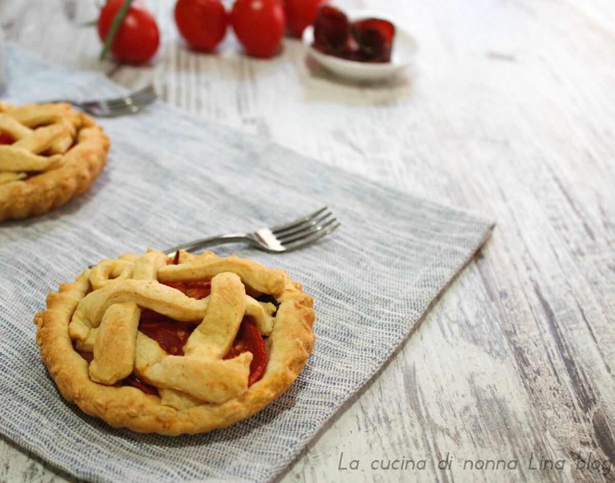 Tartelettes salées au speck