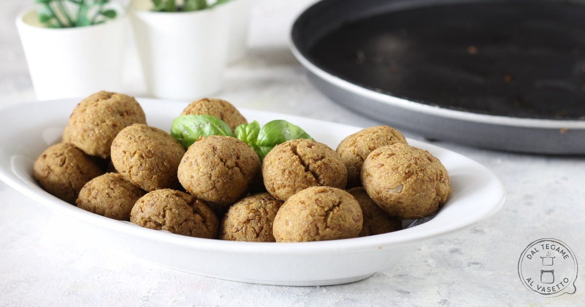 Boulettes de lentilles au micro-ondes