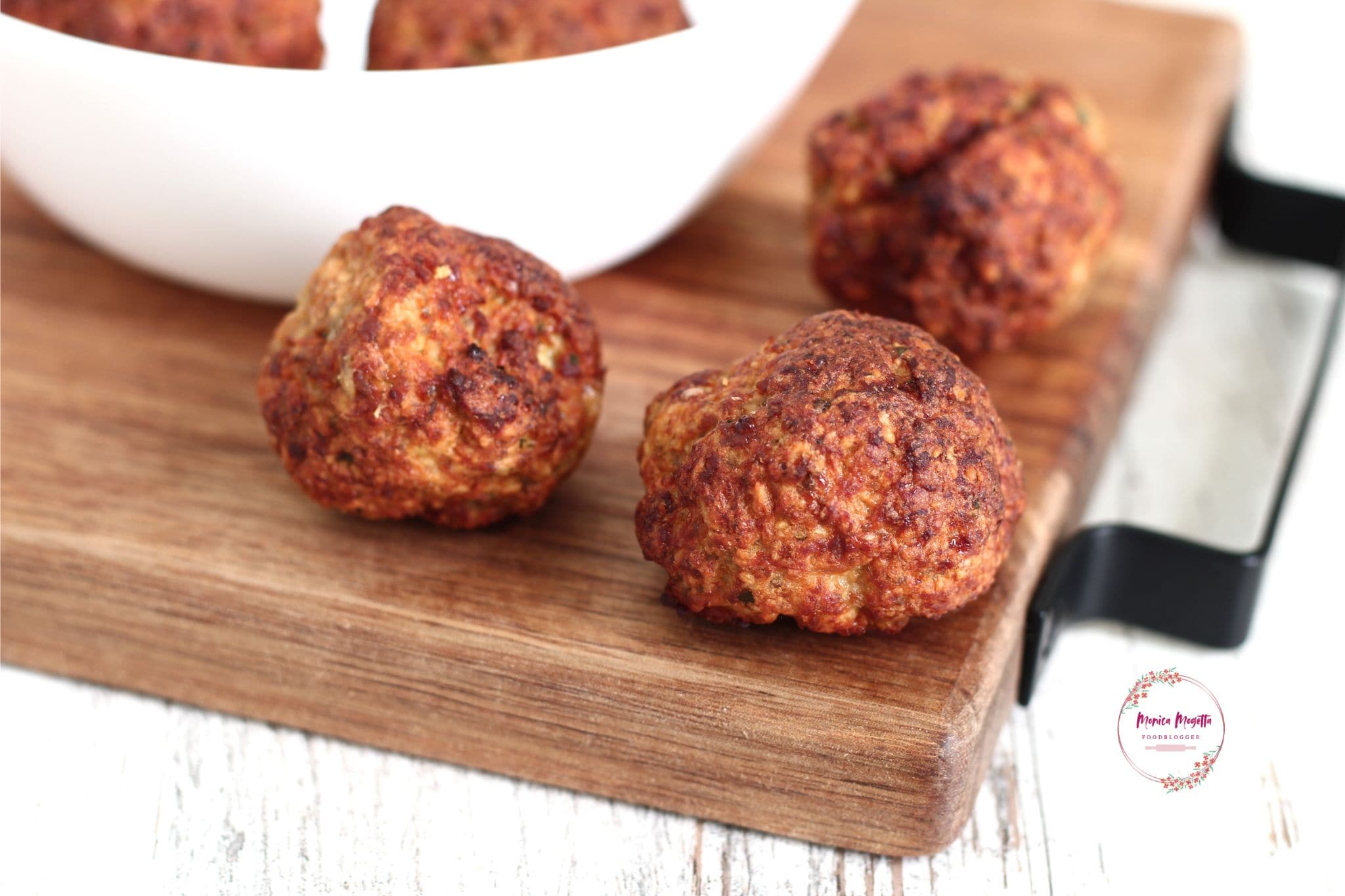Boulettes en friteuse à air très moelleuses