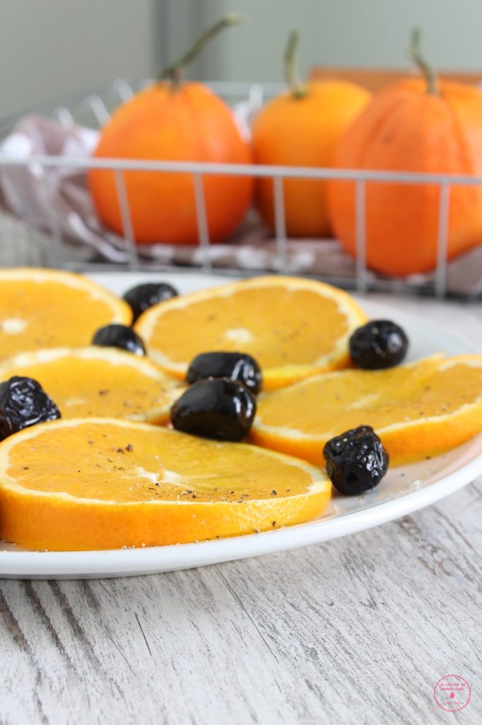Oranges assaisonnées