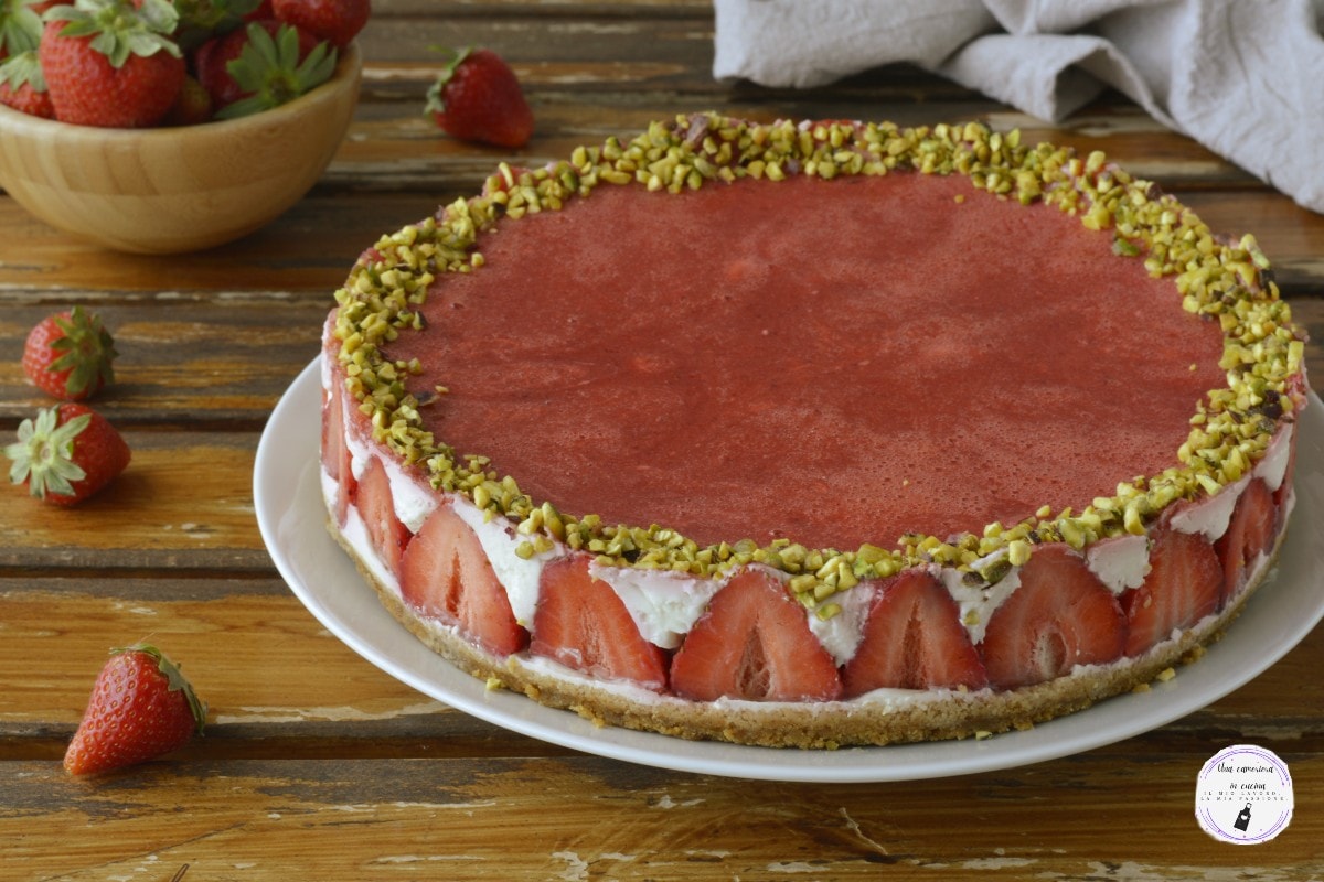 Cheesecake aux fraises