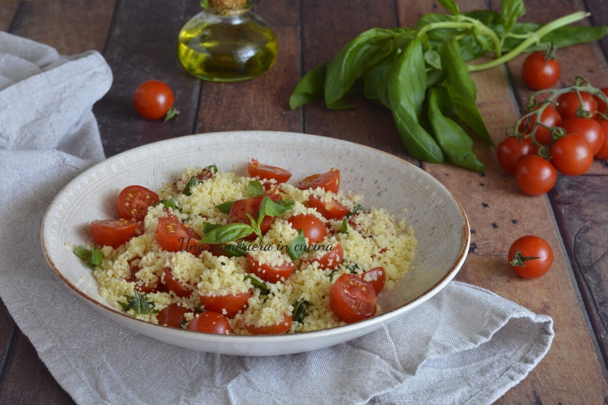 Couscous aux tomates cerises