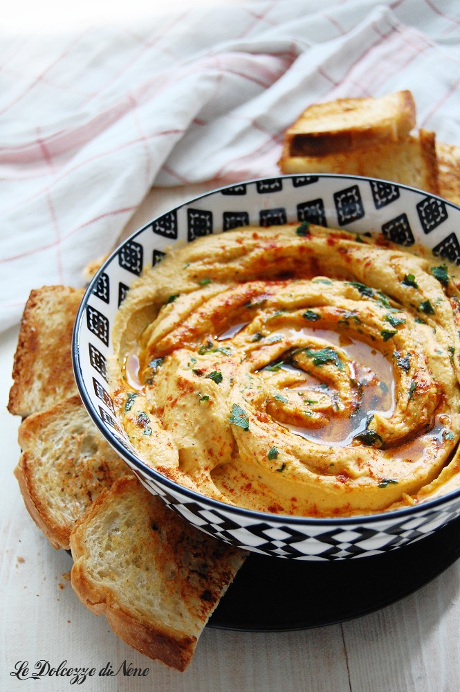 HOUMOUS DE POIS CHICHES ET COURGE