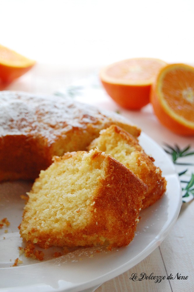 gâteau à l'orange pressée