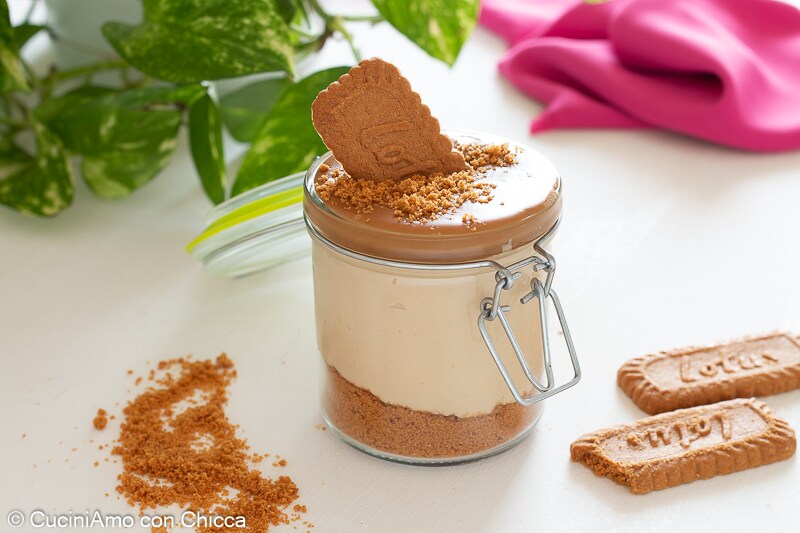 Dessert à la cuillère Lotus