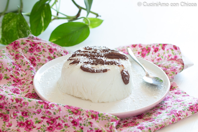 Flan à la noix de coco