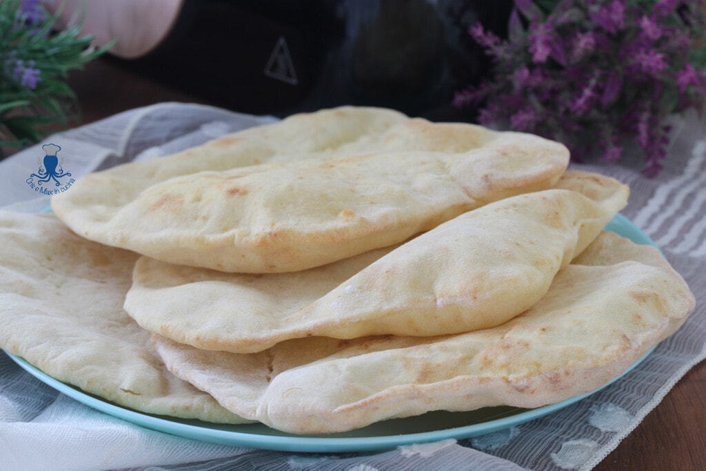 Galettes gonflées maison et cuites à la friteuse à air