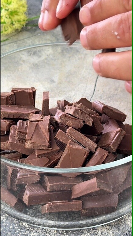 Gâteau froid au chocolat