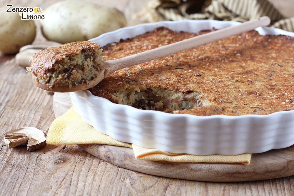 Gratin de champignons et pommes de terre