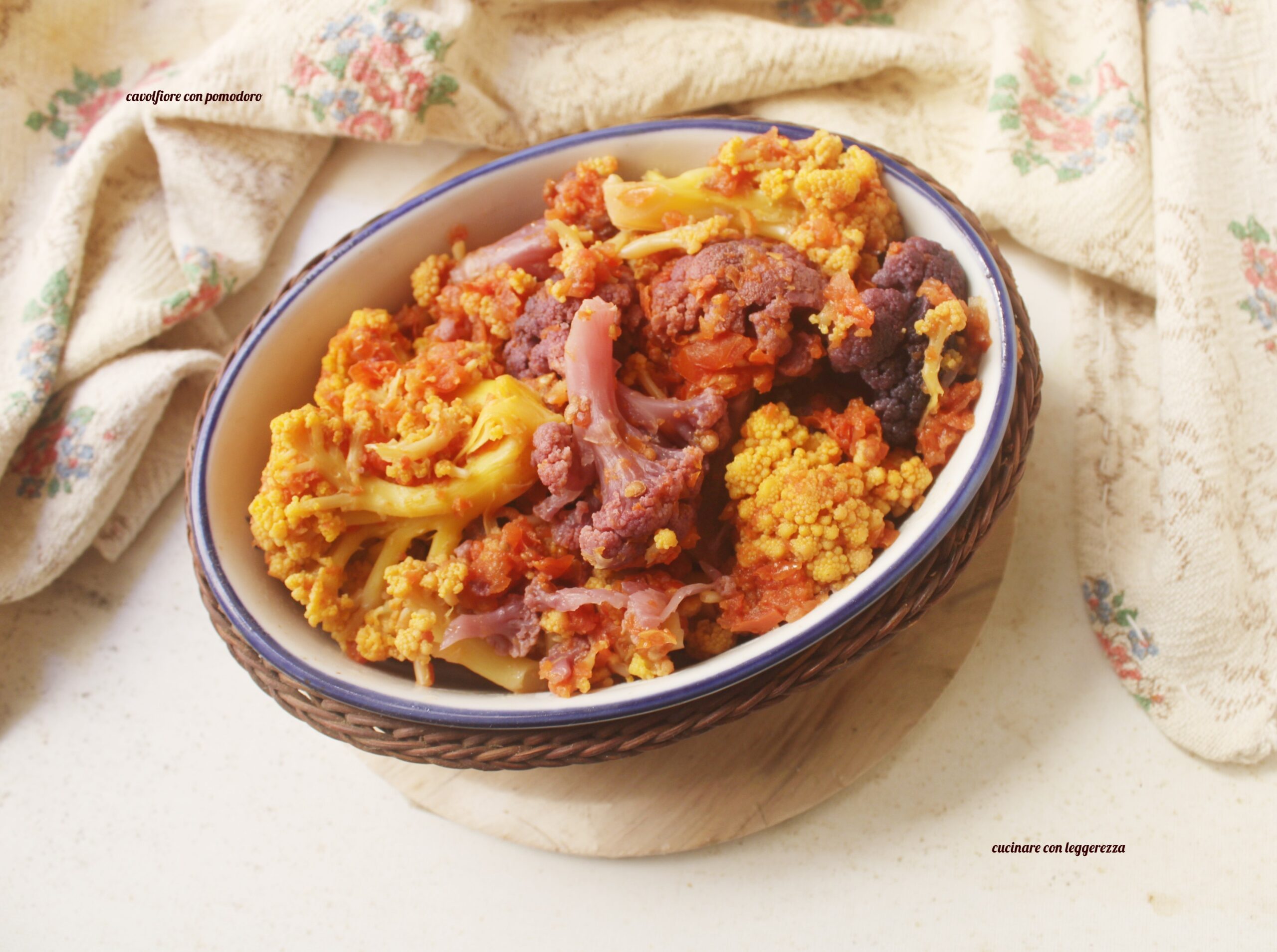 Chou-fleur à la tomate