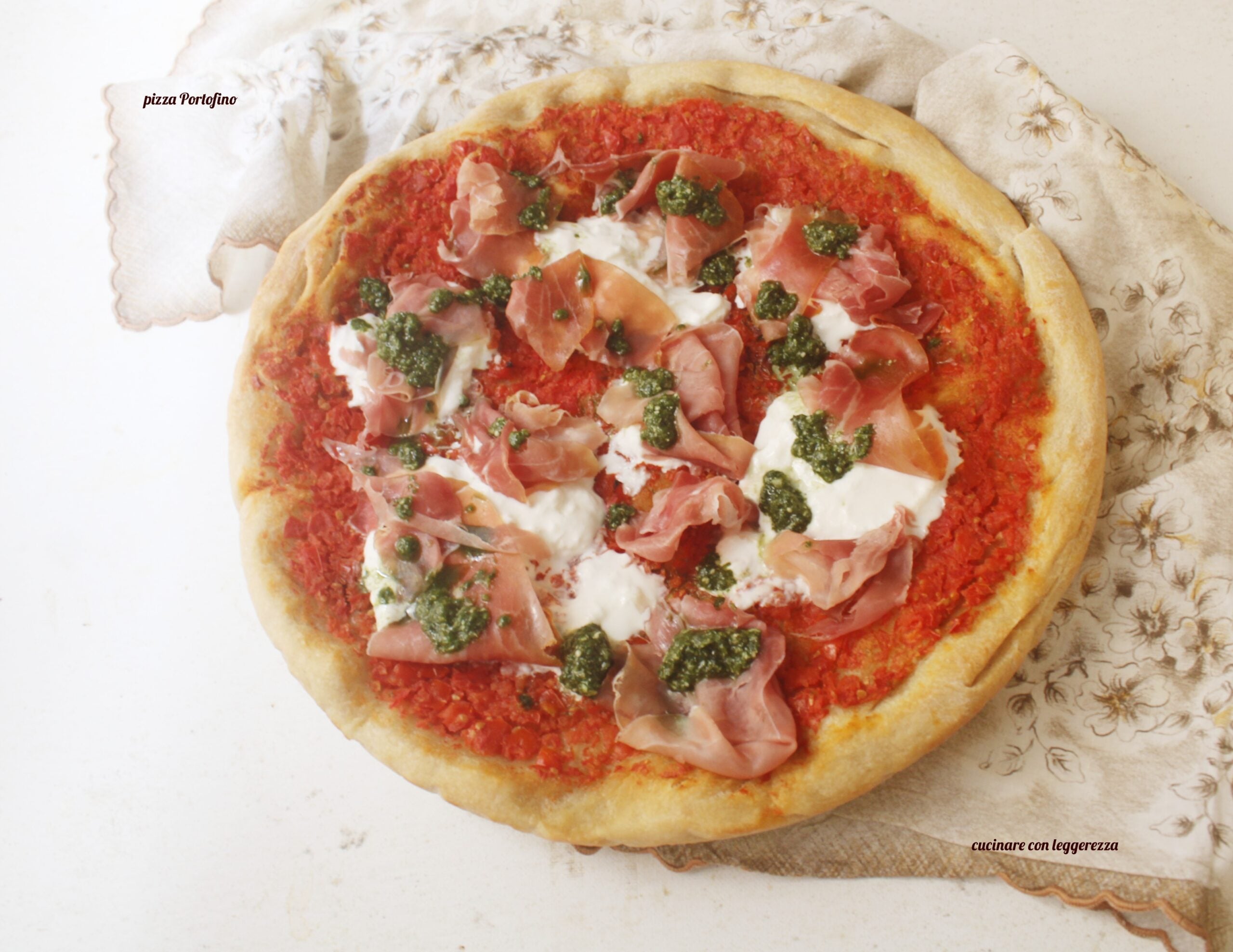 Pizza Portofino – levain
