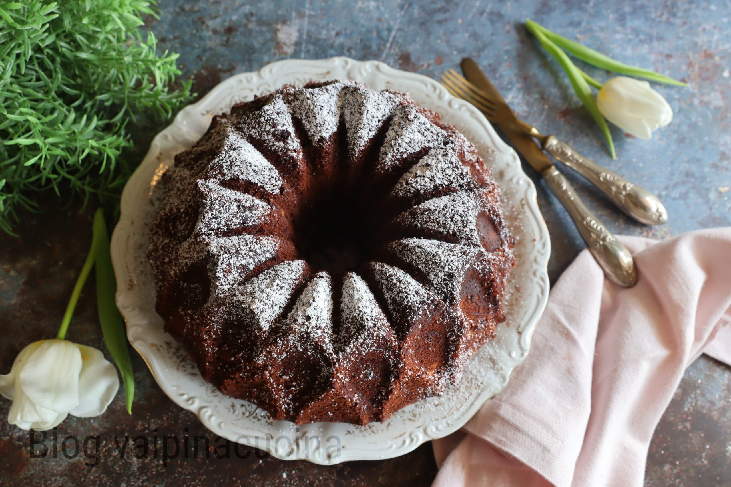 Bundt cake au chocolat