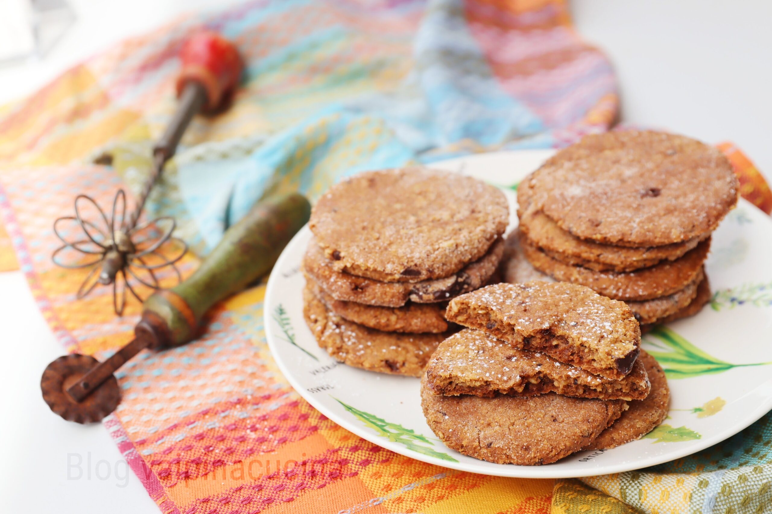 Biscuits céréales et chocolat