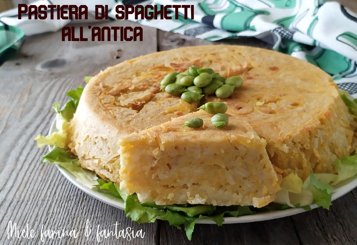 Pastiera de spaghetti à l’ancienne