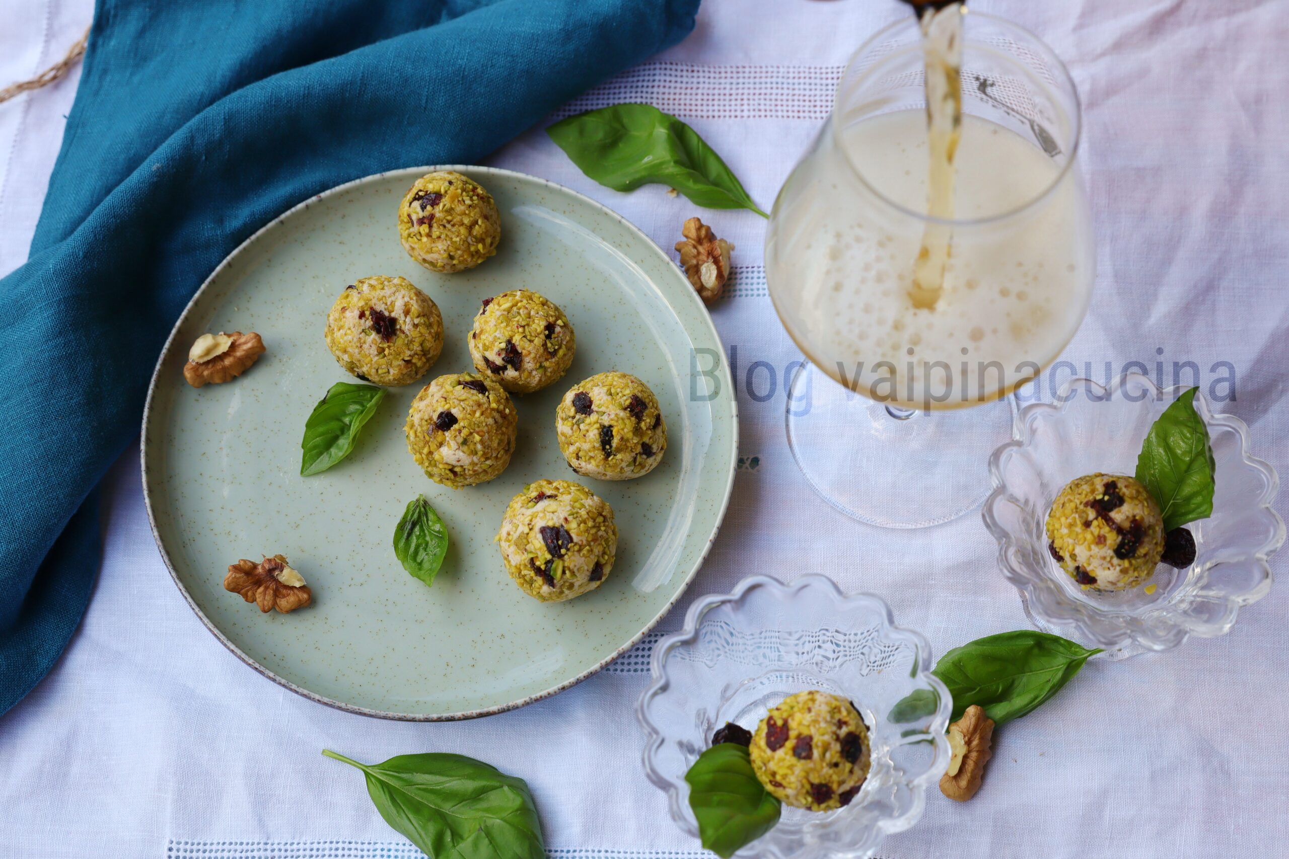 Truffes noix et tofu