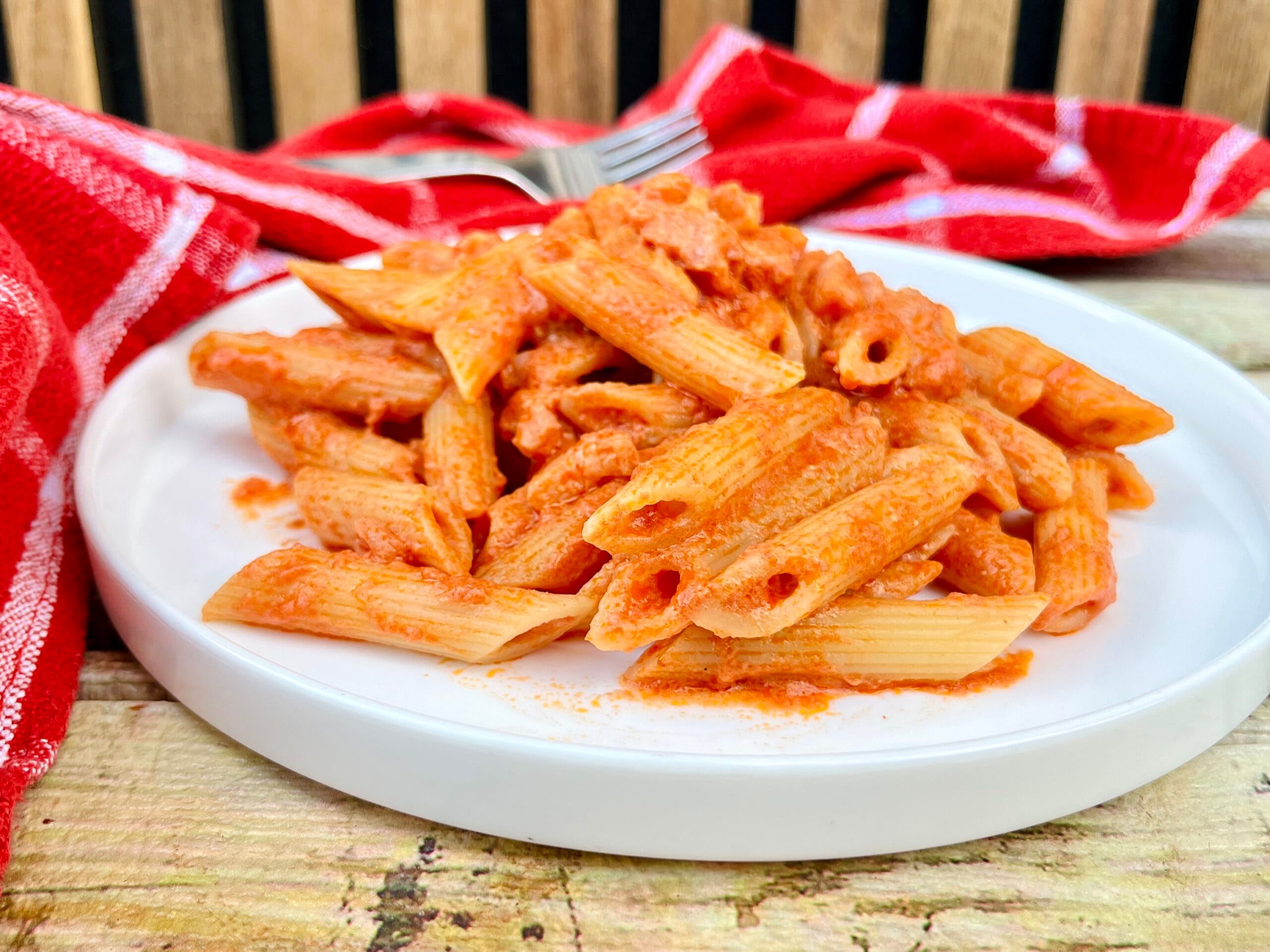 Pâtes au baffo avec pancetta