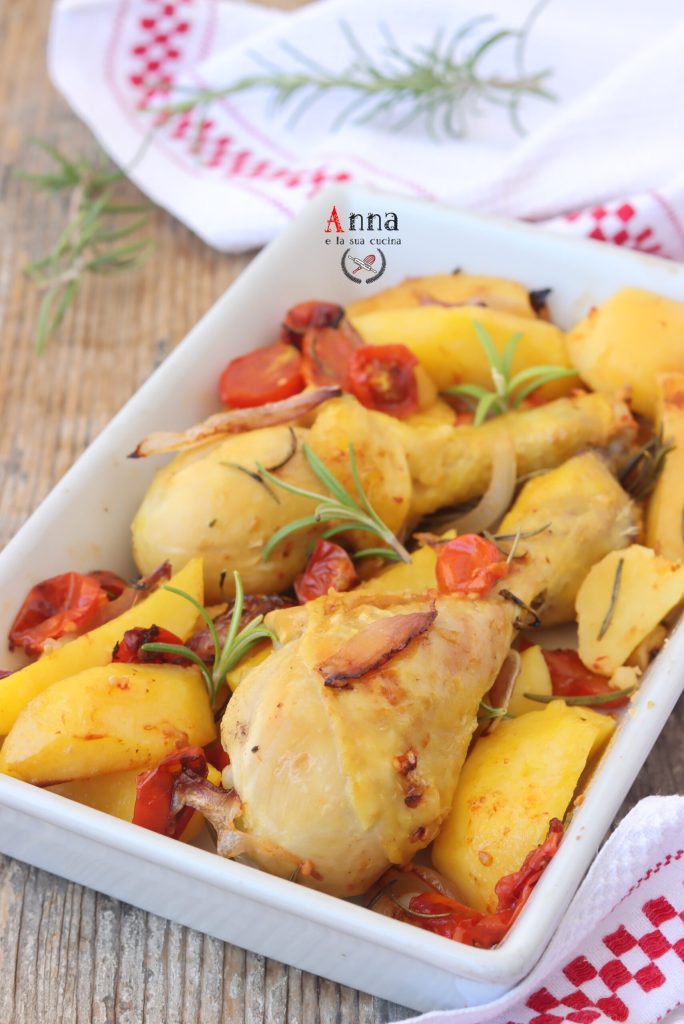 Poulet et pommes de terre version