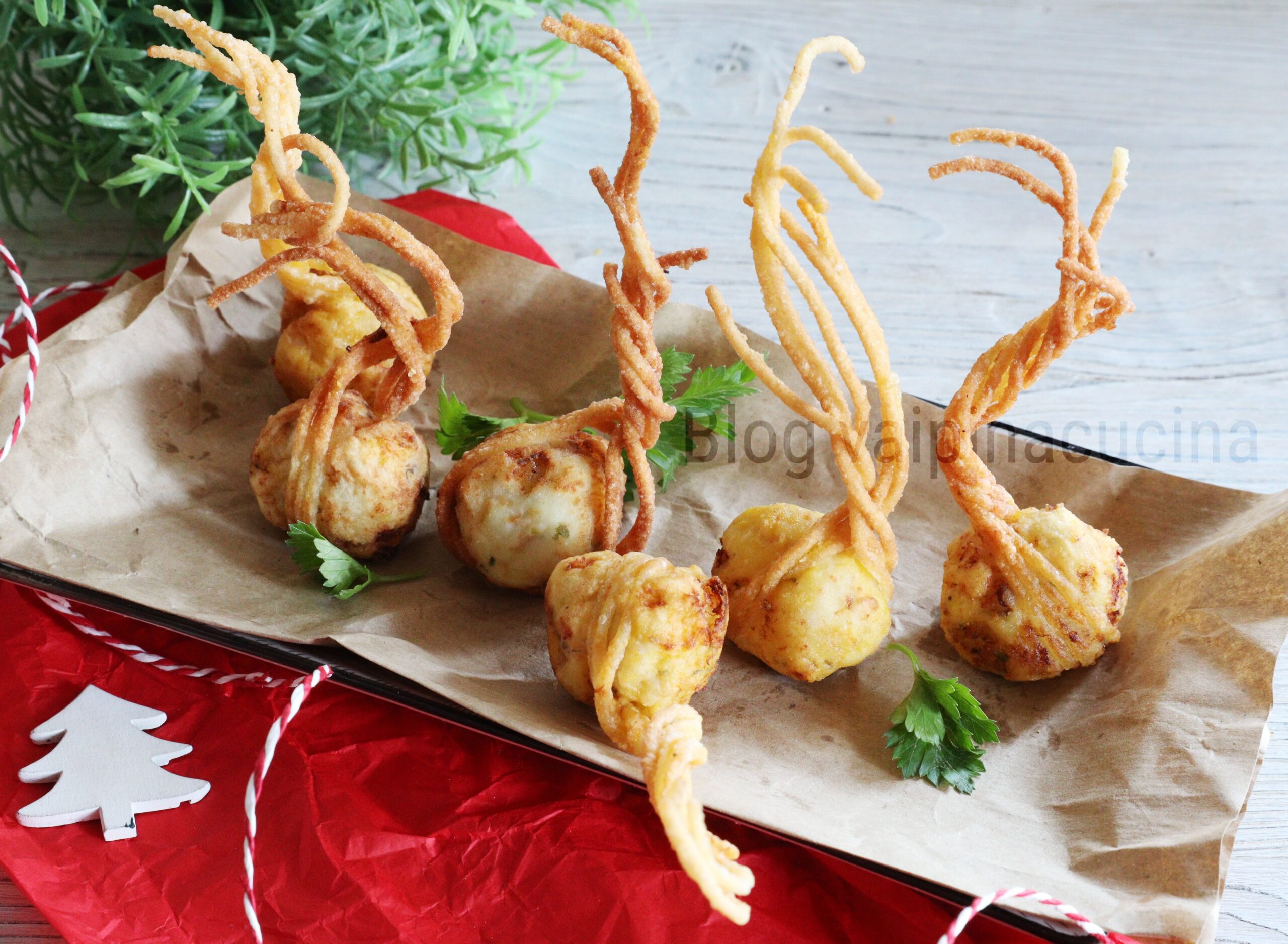 Entrée boulettes de poisson