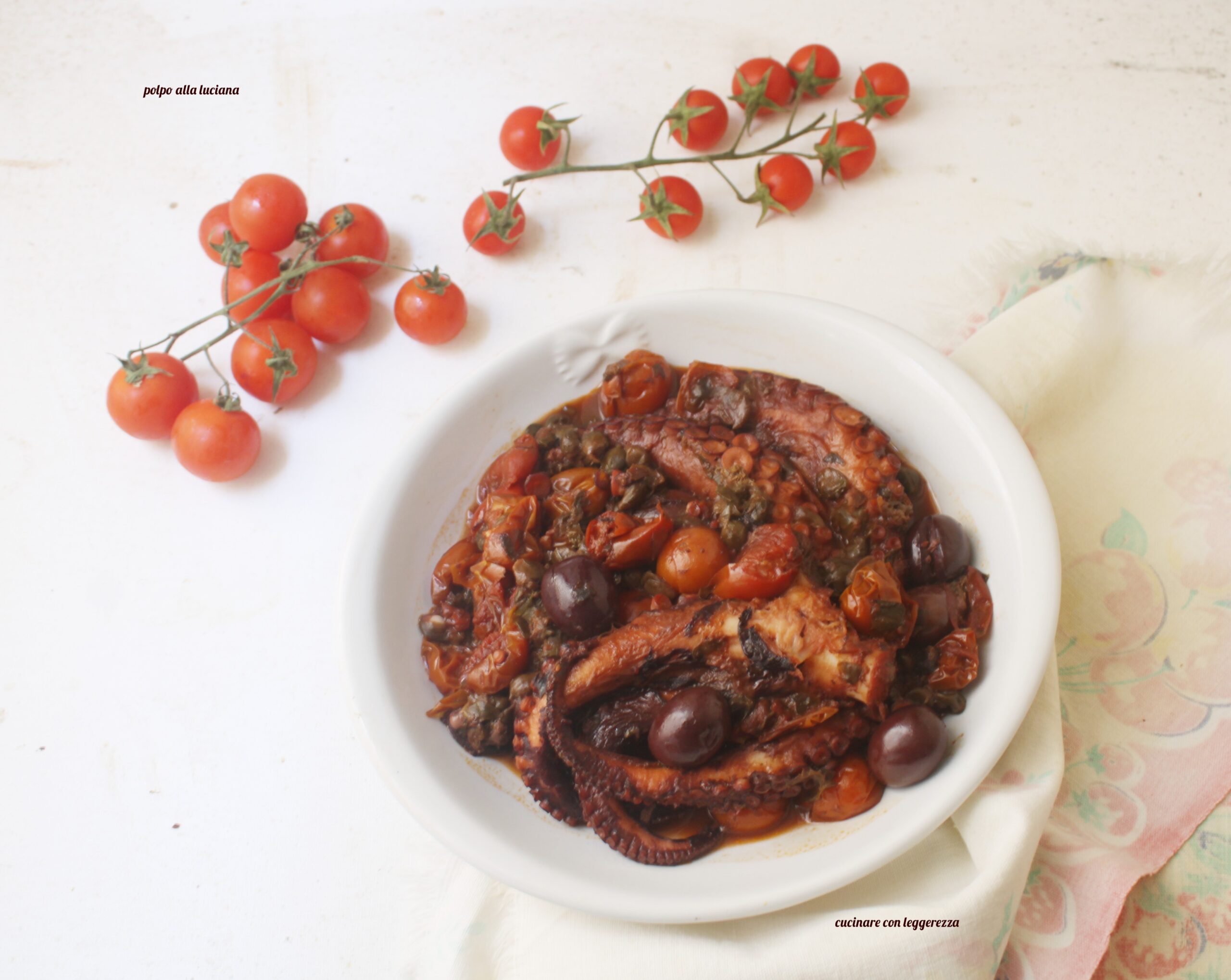 Poulpe à la luciana