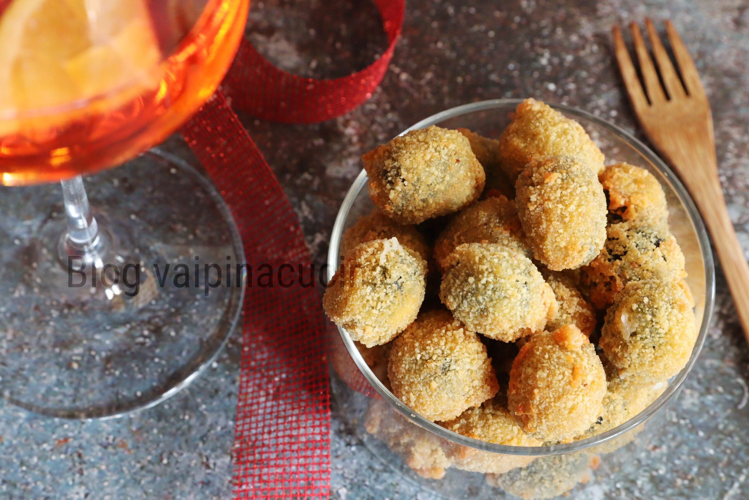 Olives farcies finger food