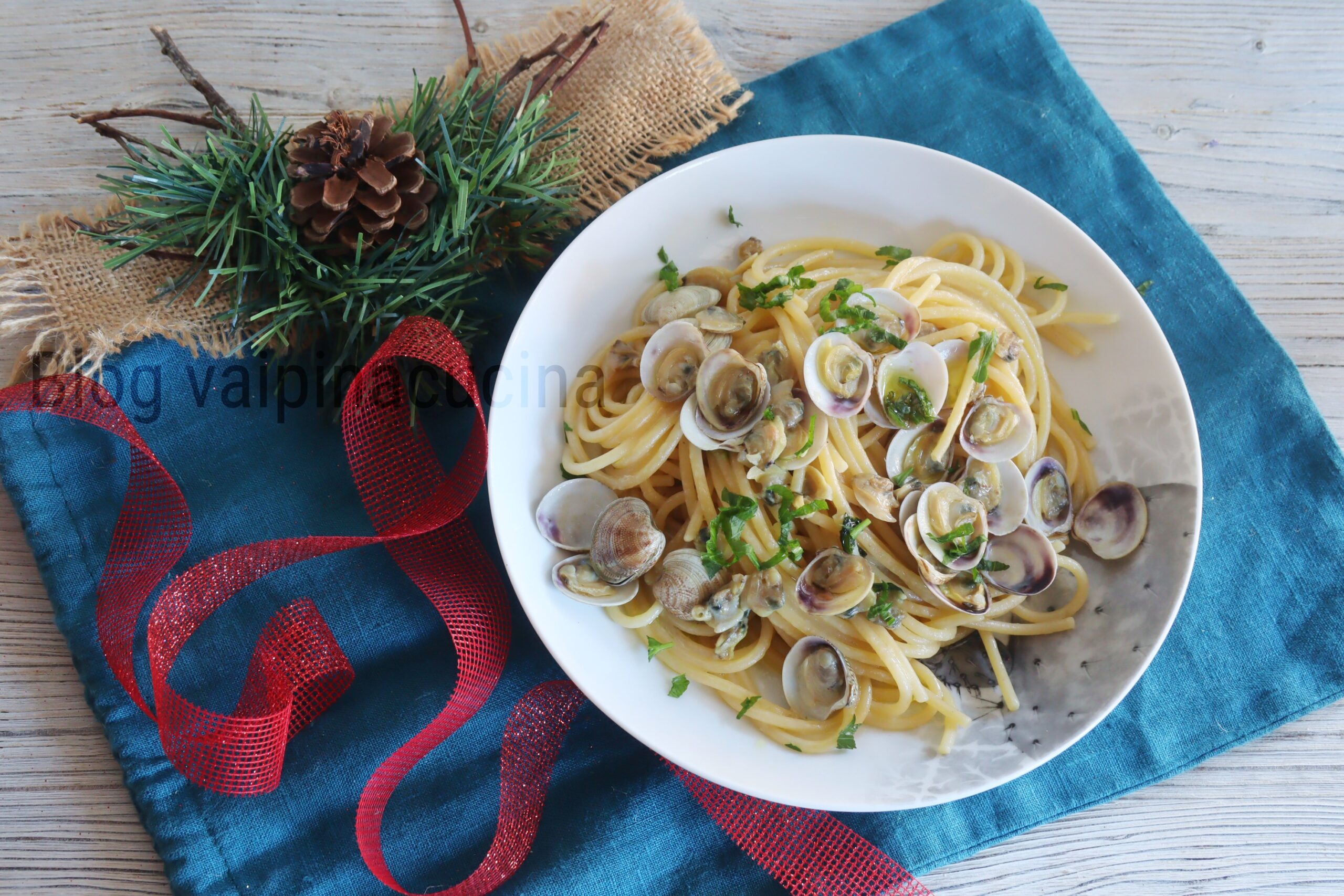 Spaghettis aux palourdes