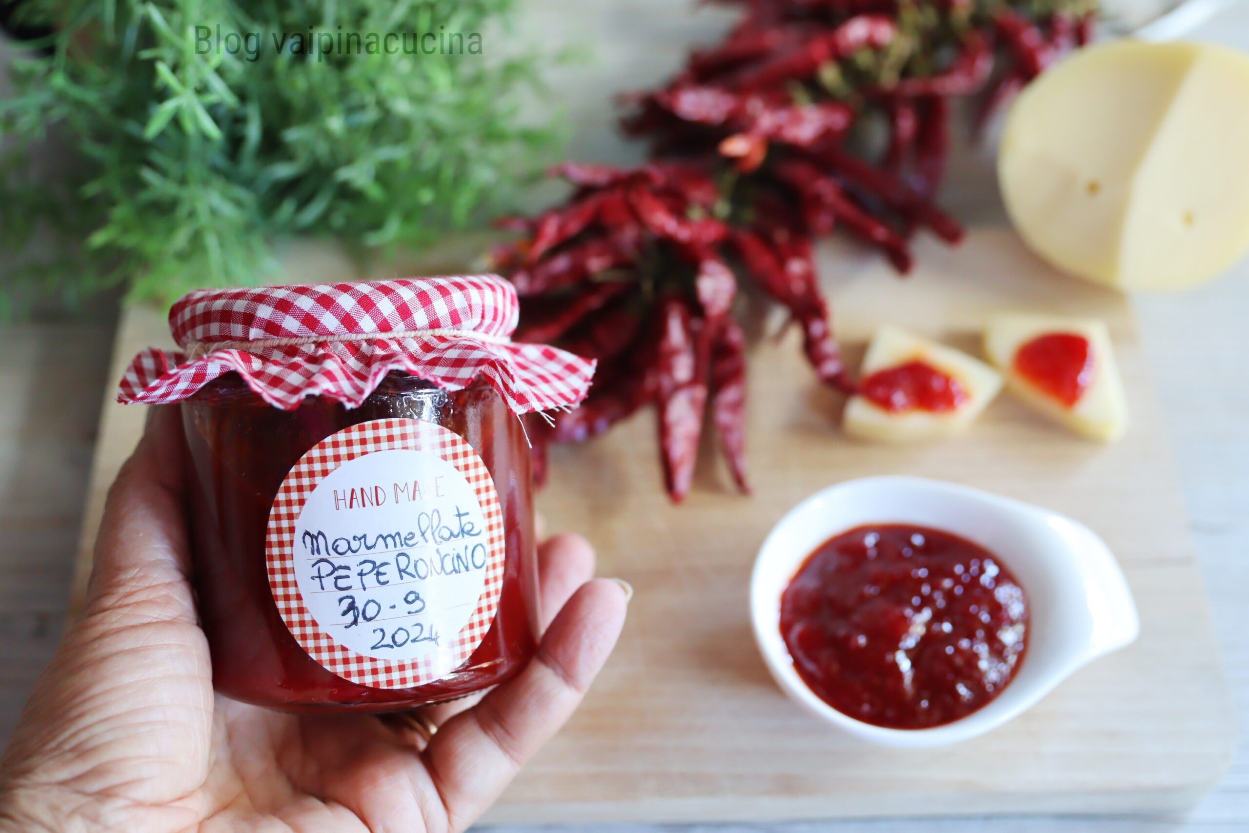 Confiture de piments forts.