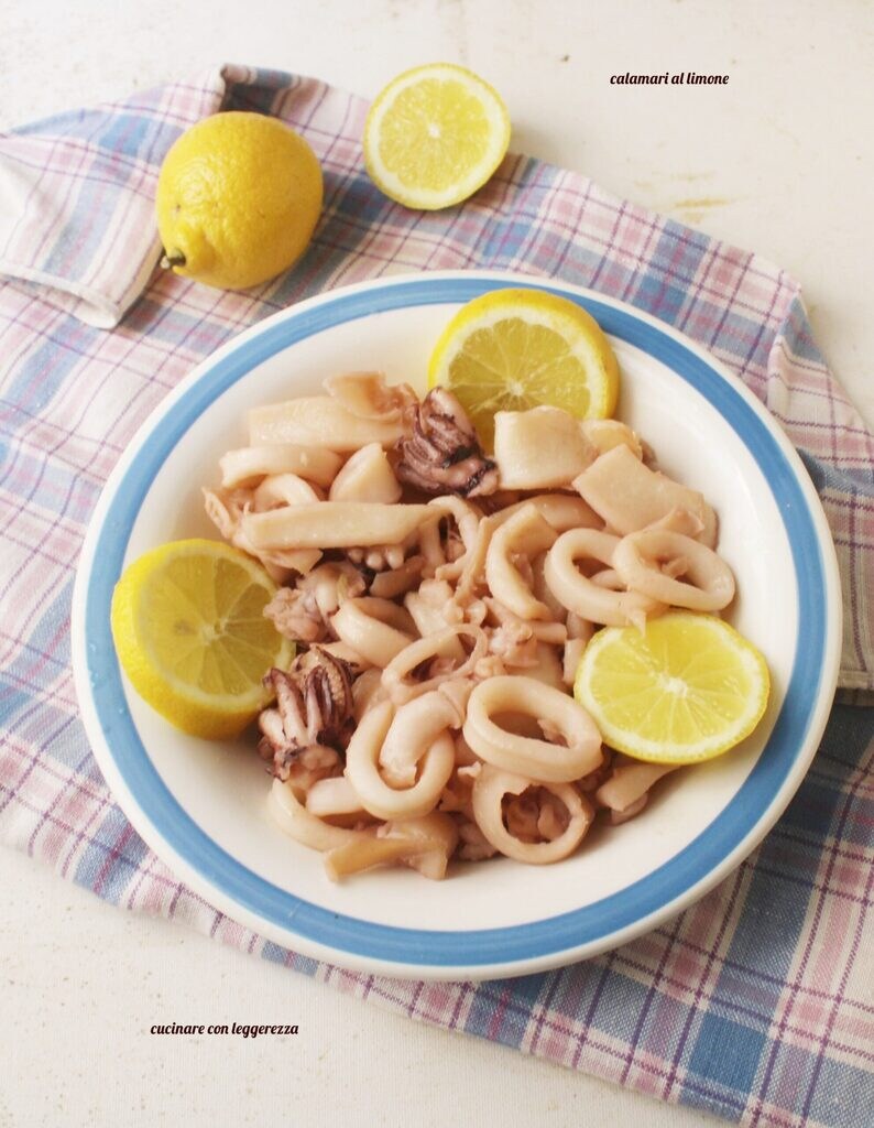 calamars au citron