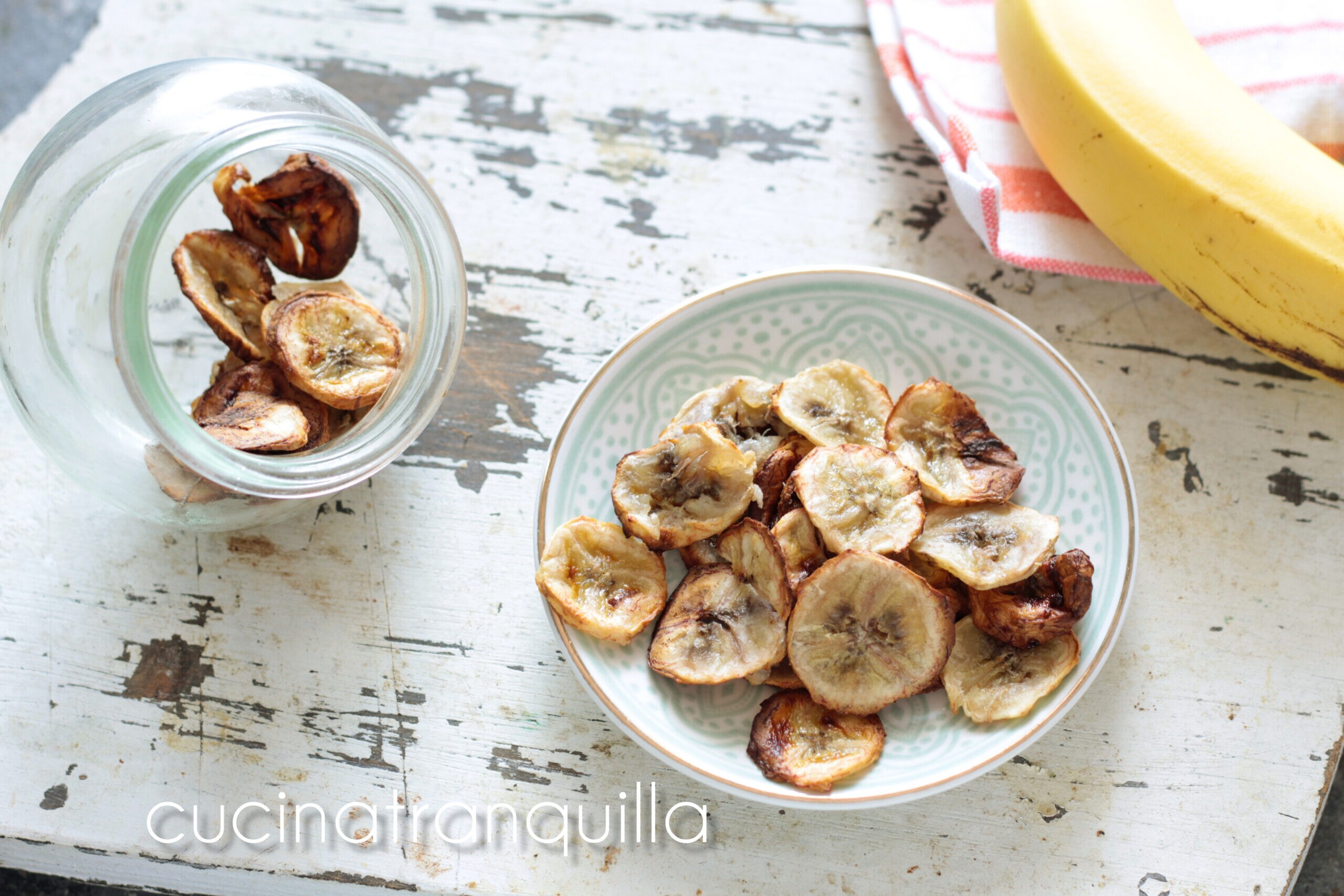 Chips de banane à la friteuse à air